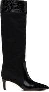 PARIS TEXAS BLACK STILETTO 60 TALL BOOTS