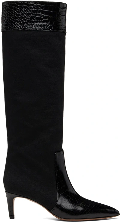 Paris Texas Black Stiletto 85 Tall Boots