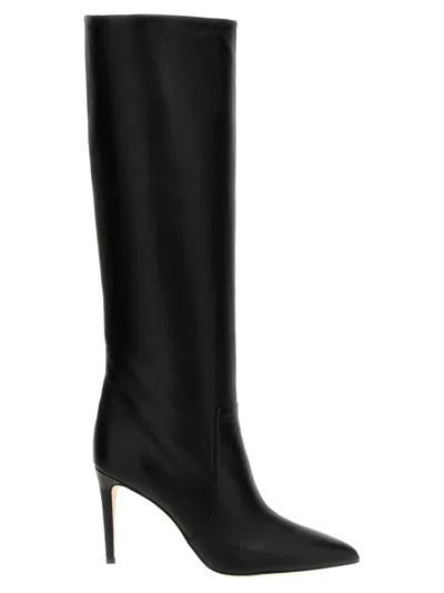 PARIS TEXAS BLACK STILETTO BOOTS