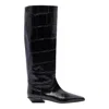 Paris Texas Bettina Croc-effect Leather Boots