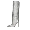 Paris Texas Boots In Silver