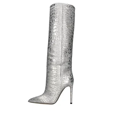 Paris Texas Boots In Silver