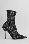 Paris Texas Embellished Lidia Ankle Boots In Black