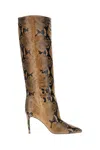 Paris Texas Woman Boot Camel Size 8 Leather In Brown