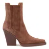 Paris Texas Camel Suede Boots
