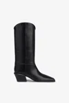 Paris Texas Boots In Black Calf Leather
