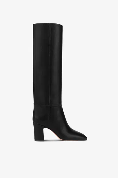 Paris Texas Boots In Black Calf Leather