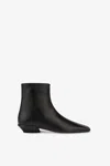 Paris Texas Boots In Black Leather In Black