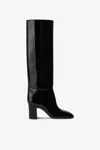 Paris Texas Boots In Black Patent Leather. In Black