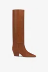 Paris Texas Boots In Brown Calf Leather