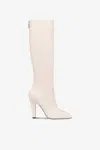 Paris Texas Boots In Vanilla Calf Leather. In White