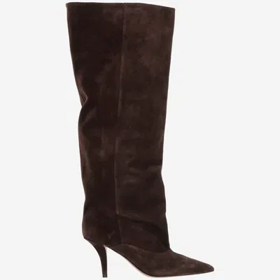 PARIS TEXAS BOOTS INES REVERSE MID-CALF 75