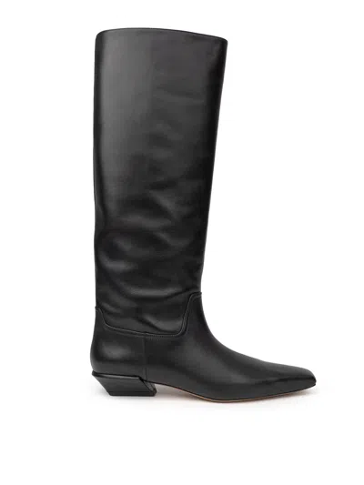 Paris Texas Boots Netherlands Bettina In Black Leather