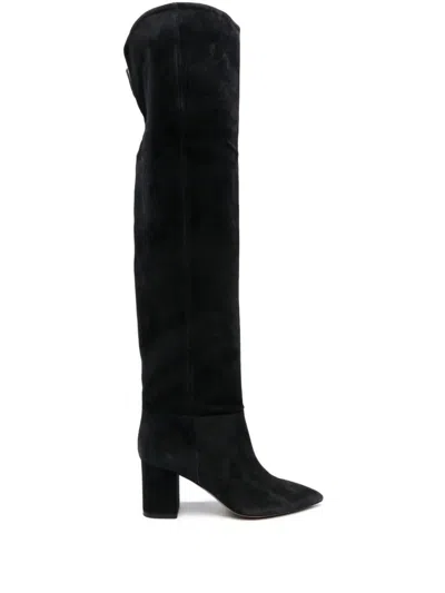 Paris Texas Boots In Off Black