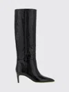 Paris Texas Stiefel Mit Kroko-effekt In Black