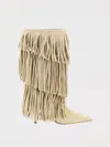 Paris Texas Jessie Boots In Ecru
