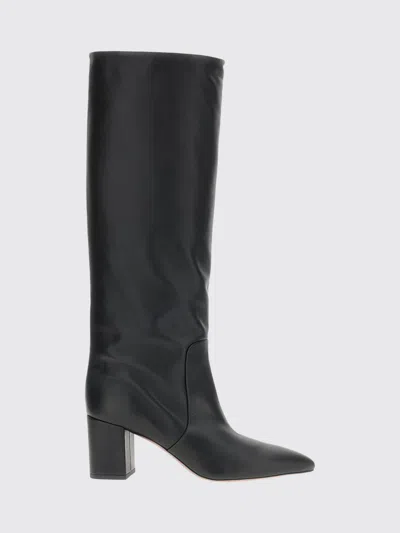 Paris Texas Black High-knee Boots