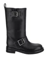 Paris Texas Leather Ankle Boots In Beige