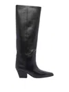 Paris Texas Jane Pump Boots In Black