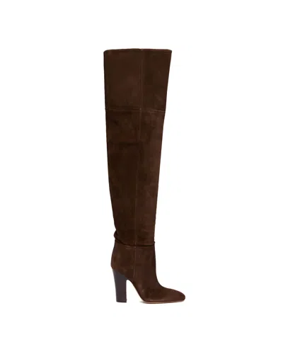Paris Texas Brown Lavinia Suede Boots