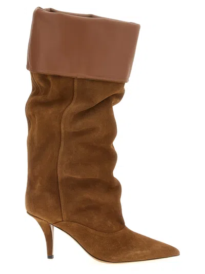 Paris Texas Brown Pointed Toe Boots
