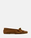 Paris Texas 'indiana' Brown Loafers With Fringes In Brown