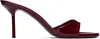 Paris Texas Burgundy Lidia 70 Mules