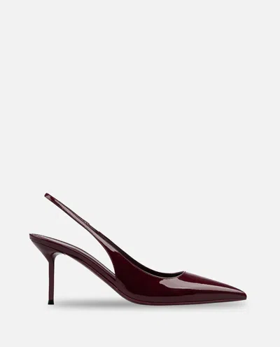 Paris Texas Burgundy Slingback Pumps