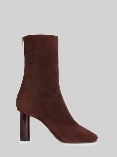Paris Texas Chocolate Alice Ankle Boots 85 In Brown
