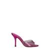 Paris Texas Transparent Pvc Sandal In Multi