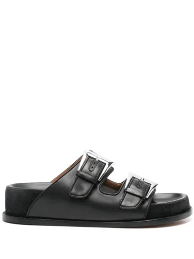 Paris Texas Cleveland Sandals In Black