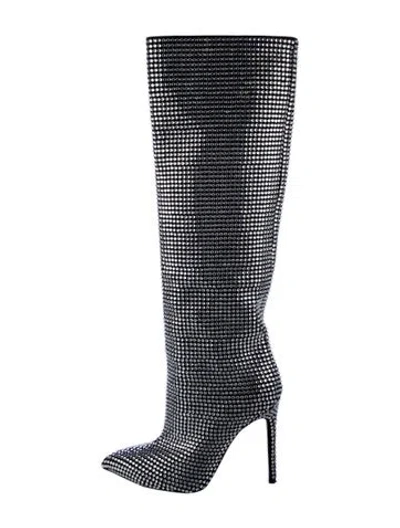 Pre-owned Paris Texas Crystal Crystal Embellishments Boots