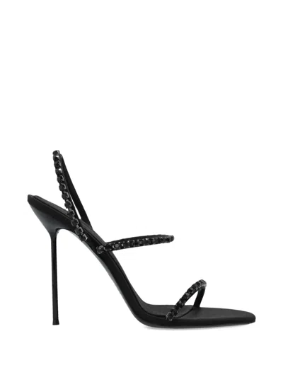 Paris Texas Crystal-embellished Pumps In Black