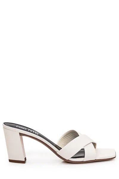 Paris Texas 70mm Dafne Sandals In White