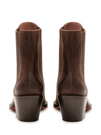 Paris Texas Dallas Ankle Boot 60 In Brown