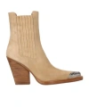 Paris Texas 100mm Dallas Suede Ankle Boots