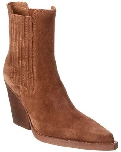 Pre-owned Paris Texas Dallas Suede Boot Women's In Brown