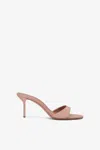 Paris Texas Dark Blush Patent Leather Mule In Dark Blush