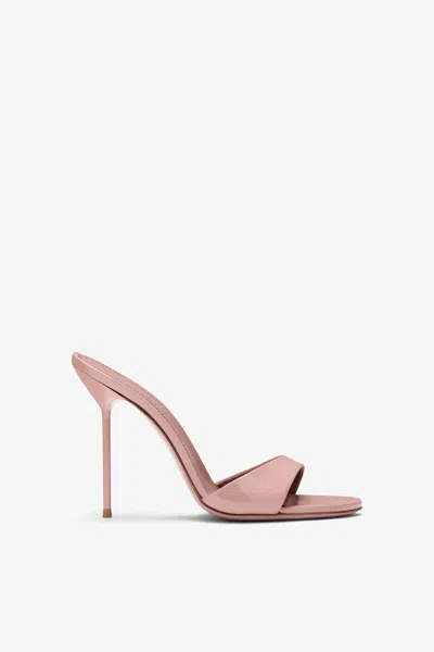 Paris Texas Dark Phard Patent Leather Mules In Pink
