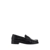 Paris Texas Loafer Shoes In Black Maxi Croco-embossed Leather
