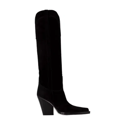 Paris Texas El Dorado Boot Boots  Leather Black