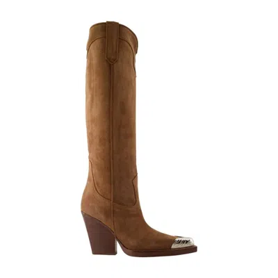 Paris Texas El Dorado Boots  Leather Brown