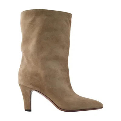 Paris Texas Elsa 75 Ankle Boots In Brown
