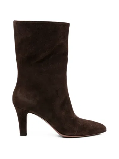 Paris Texas Elsa Ankle Boots In Brown