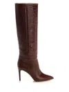 Paris Texas Stiletto Boot 85 In Cioccolato In Marrone