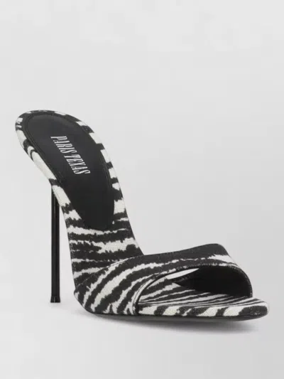 Paris Texas Casual Heeled Sandals In Multi