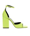 Paris Texas Fiona 100mm Block-heel Sandals In Green
