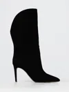 Paris Texas Flat Ankle Boot  Woman Color Black In Black