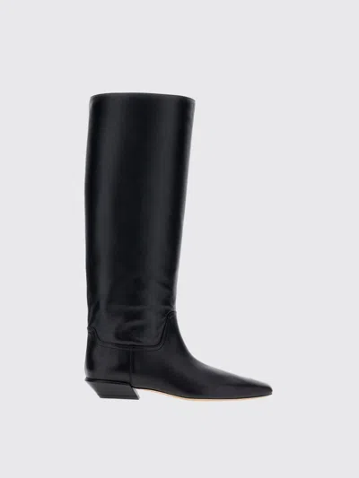 Paris Texas Flat Ankle Boots  Woman Color Black
