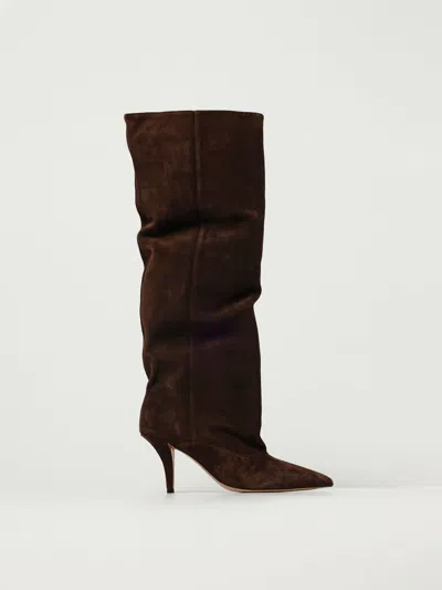Paris Texas Flat Ankle Boots  Woman Color Brown
